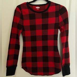Old Navy Women’s Plaid Pajama Shirt, Size Medium